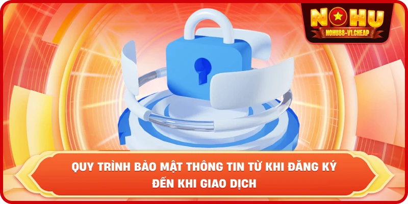 quy trình bảo mật thông tin từ khi đăng ký đến khi giao dịch